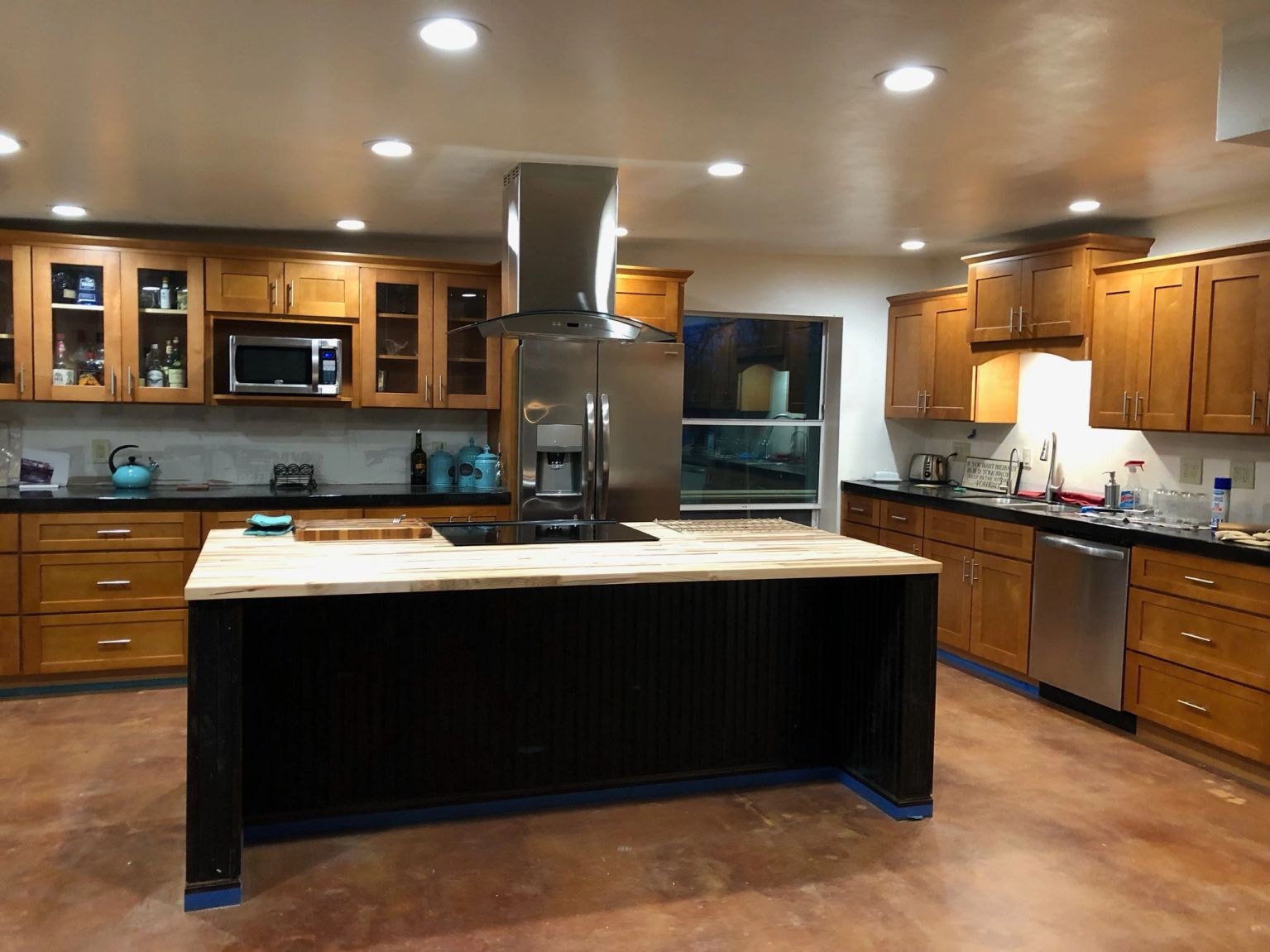 Completed kitchen remodel